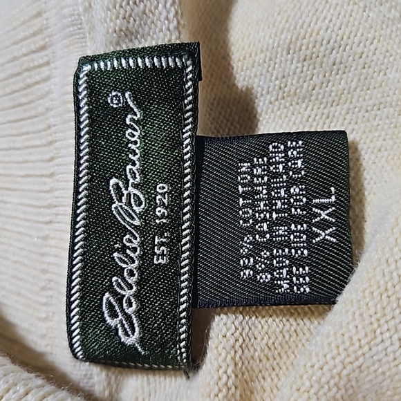 Eddie Bauer long sleeve collared sweater - Picture 5 of 5